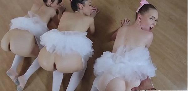  Juicy ass anal orgy Ballerinas